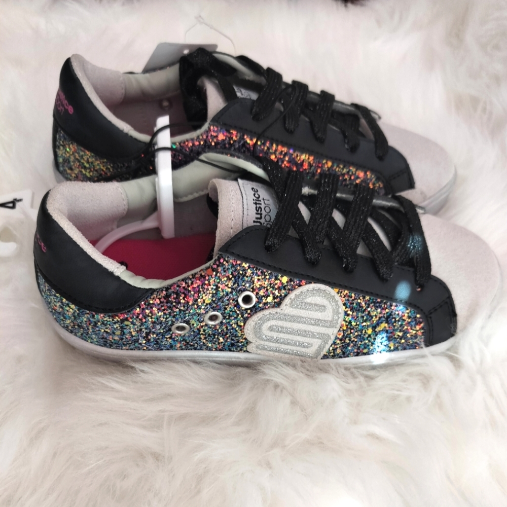 Justice sport low court girls sneakers